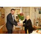 Ivacska Istvánnét köszöntöttem 95. születésnapja alkalmából