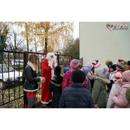 Városunkba is megérkezett a Mikulás 